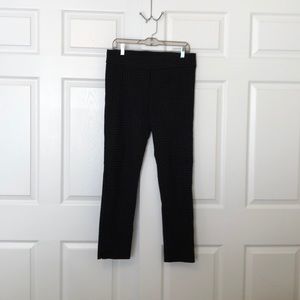 Erica Taylor black houndstooth pull on pant